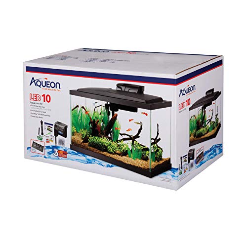 Aqueon Aquarium Starter Kit с LED осветление 10