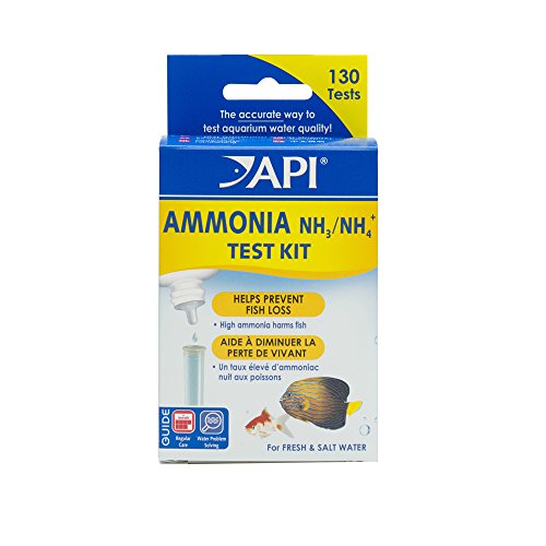 API AMMONIA 130-Test Комплект за тестване на сладководни и солени води за аквариум