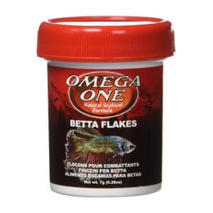 Най-добрата храна за люспи: Omega One Betta Flakes